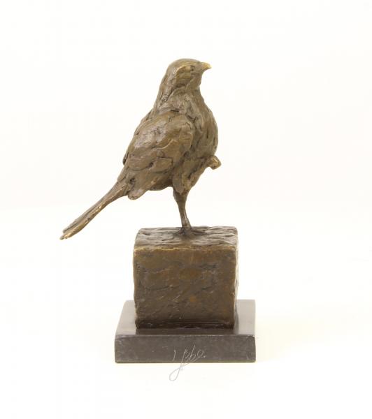 Bronze Skulptur Raubvogel