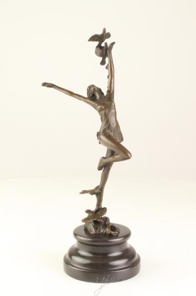 Bronze Skulptur Tänzerin