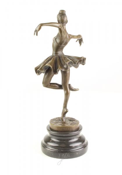 Bronze Skulptur Ballerina Passé