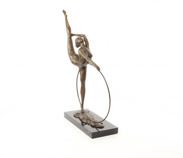 Bronze Skulptur Akt Reifentänzerin