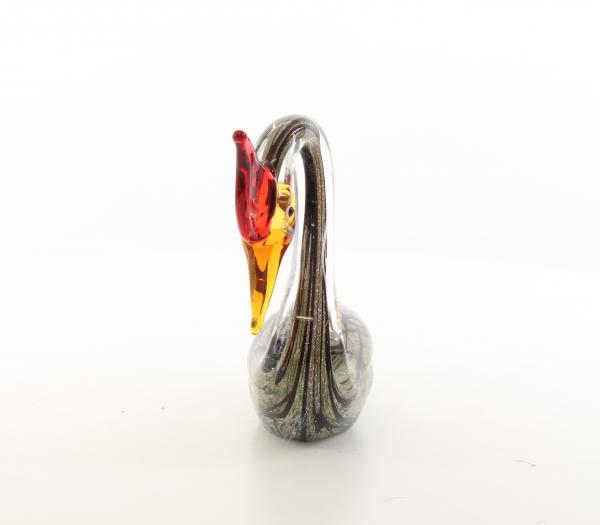 Murano Stil Glasfigur Schwan