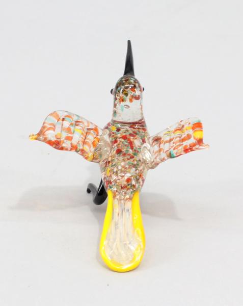 Murano Stil Glasfigur Vogel