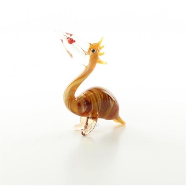 Murano Stil Glasfigur Pelikan