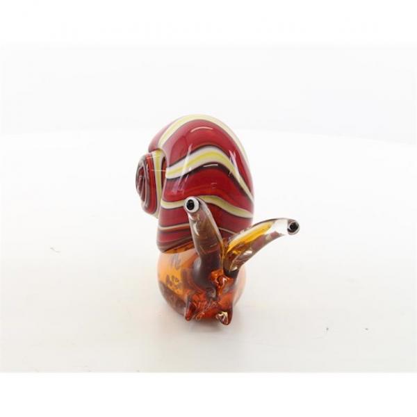 Murano Stil Glasfigur Schnecke
