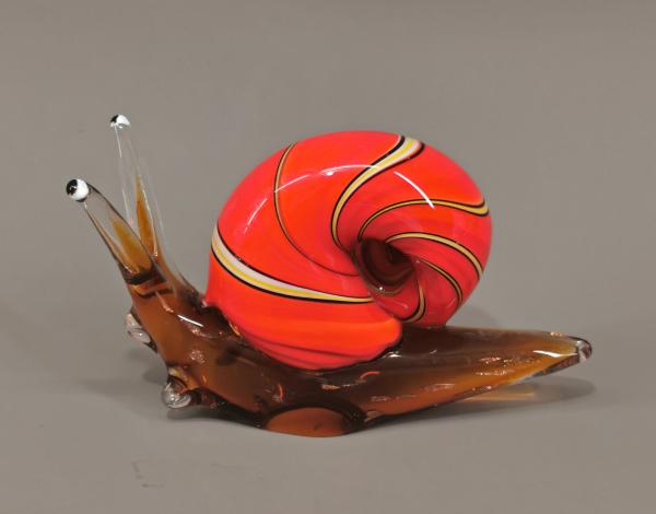 Murano Stil Glasfigur Schnecke