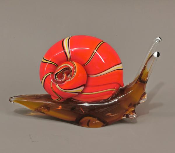 Murano Stil Glasfigur Schnecke