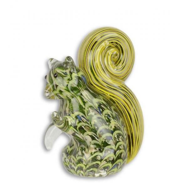 Murano Stil Glasfigur Eichhörnchen