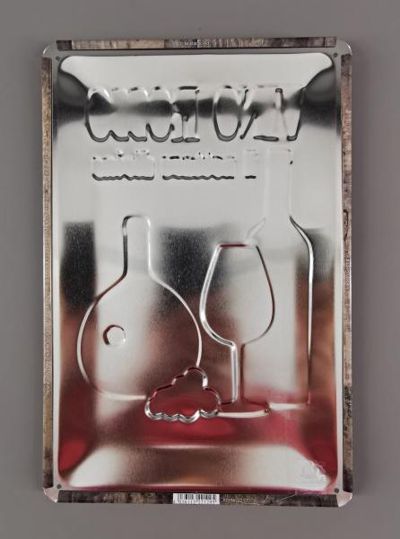 Blechschild Vino Rosso