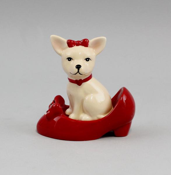Streuer Paar Chihuahua In Shoe