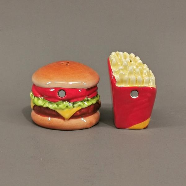 Salz und Pfeffer Streuer Paar Burgerfries