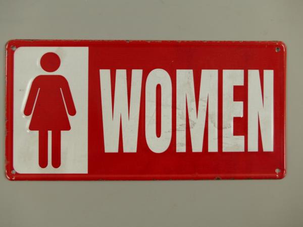 Blechschild   Women
