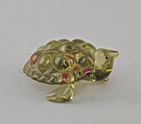 Glasfigur Schildkröte 6,5x4,5cm