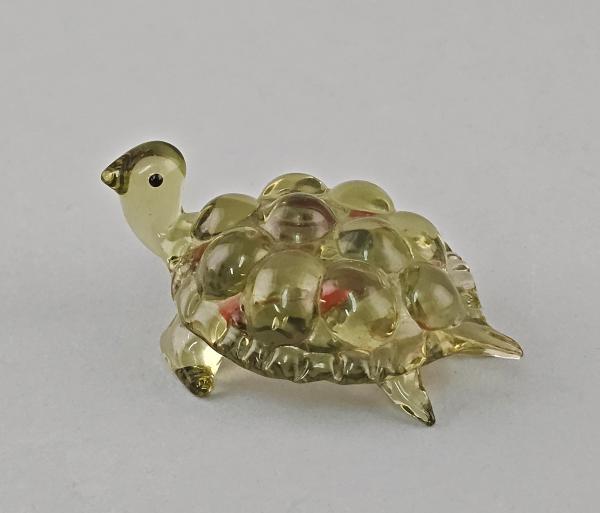 Glasfigur Schildkröte 6,5x4,5cm