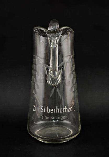 Schenkkrug Silberhochzeit