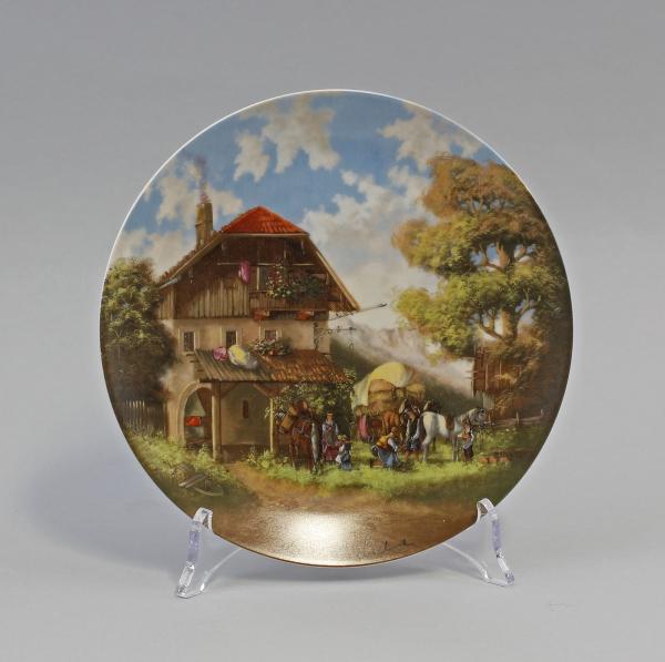 Sammelteller "Lückels idyllisches Dorfleben"