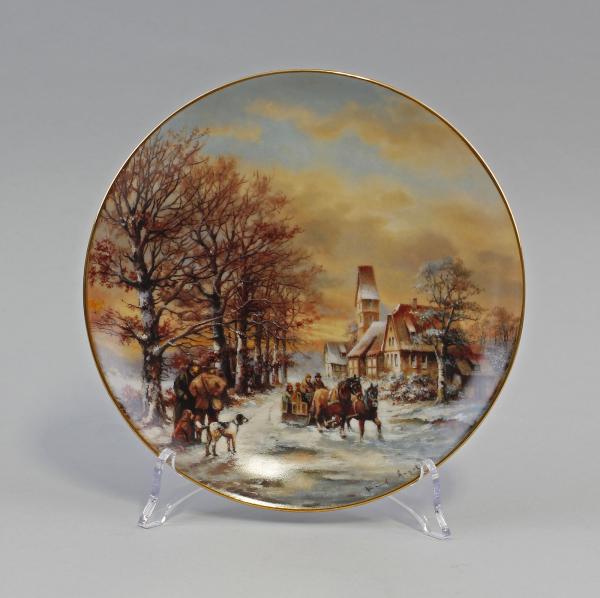Sammelteller "Malerische Winterlandschaften"