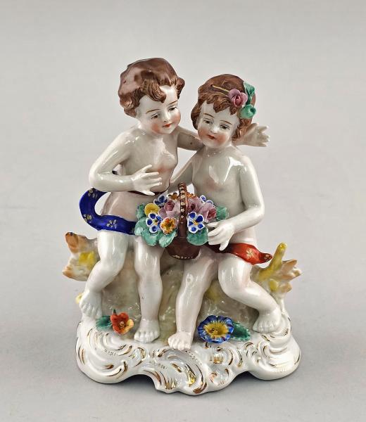 Figurenpaar Puttos