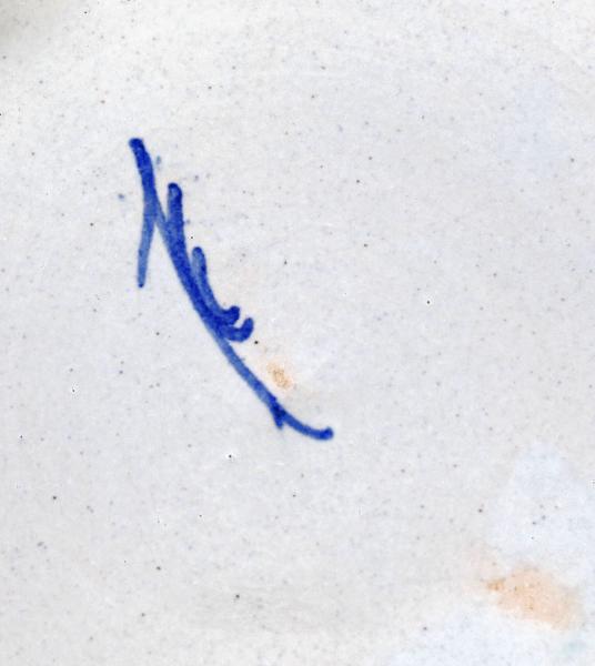 Große Schale Blaudekor