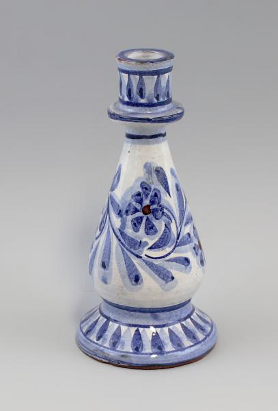 Kerzenständer Blaudekor