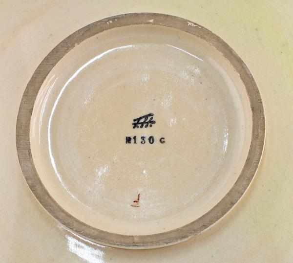 Hudler, Fritz, Teller Blumenmalerei
