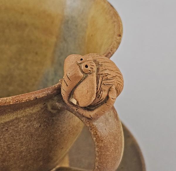 Tasse mit Untertasse Elefant