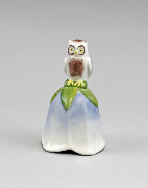 Tischglocke Figur Uhu