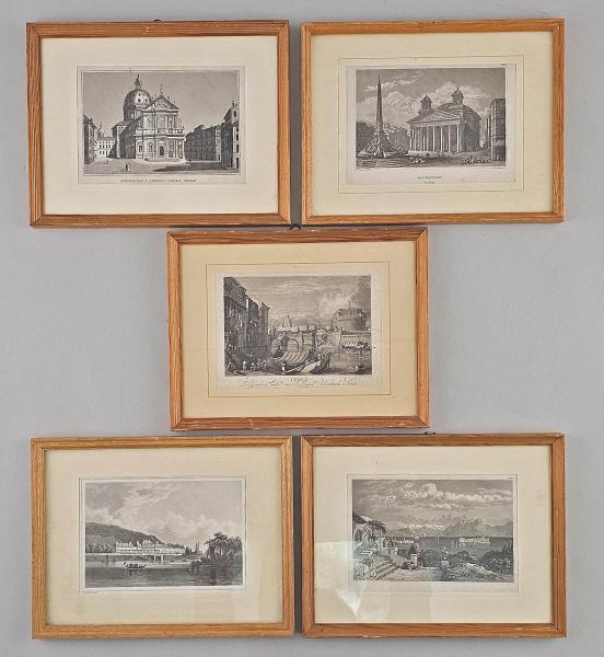 Konvolut Ansichten Italien