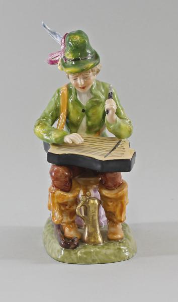 Bettelmusikant mit Zither