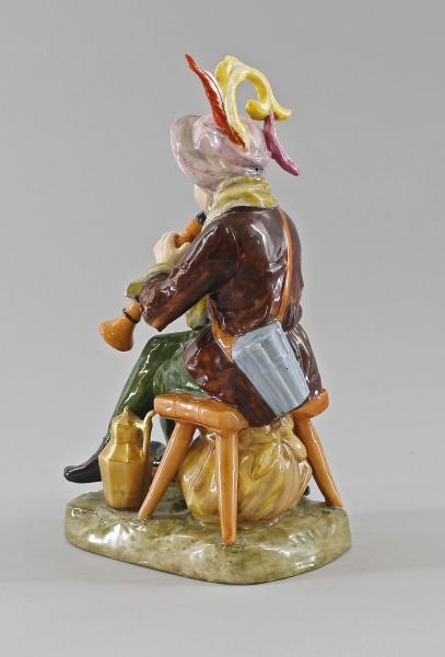 Bettelmusikant mit Flöte