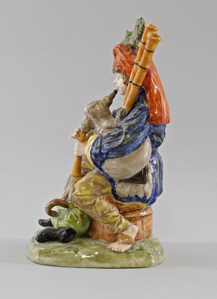 Bettelmusikant mit Dudelsack