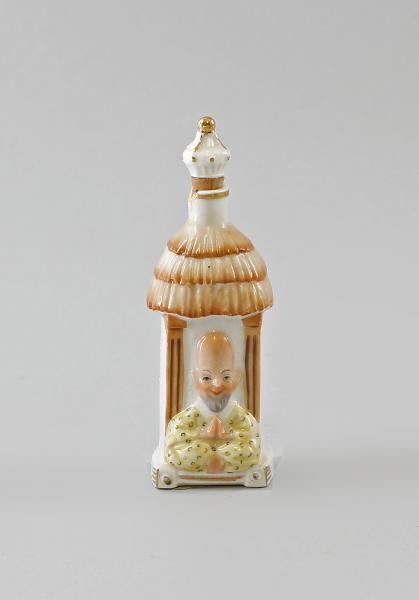 Schnupftabakdose Pagode, bunt