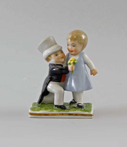 Hochzeitspärchen ( knieend )