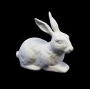 Hase nach Dürer weiss Bisquitporzellan