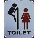 Blechschild